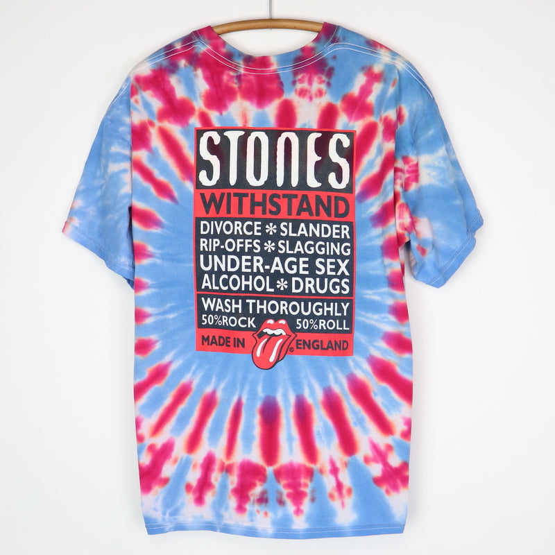 2000 Rolling Stones Tie Dye Shirt