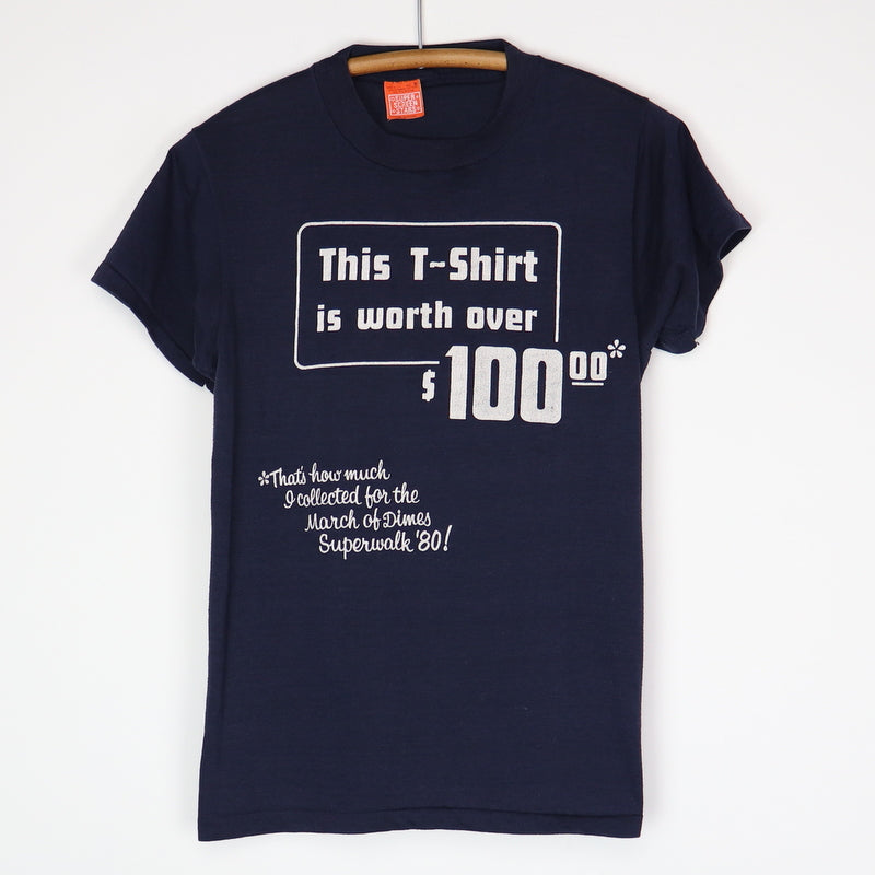 1980 March Of Dimes This T-Shirt Is Worth Over $100 Shirt