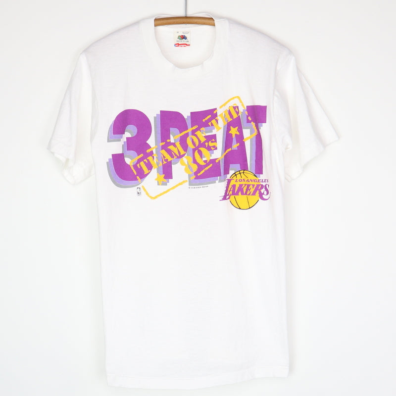 1989 Los Angeles Lakers 3 Peat Team Of The 80s Shirt