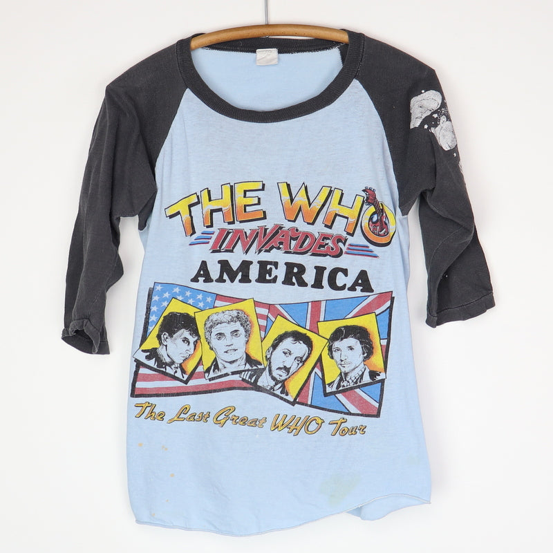 1983 The Who Invades America Tour Jersey Shirt