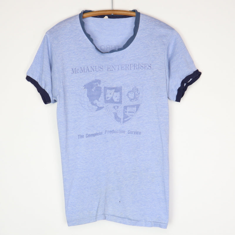 1978 Jethro Tull Burstin Out McManus Enterprises Crew Tour Shirt