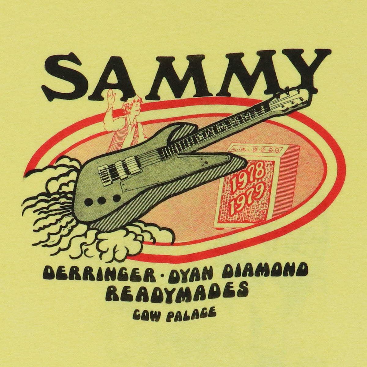 1978 Sammy Hagar Cow Palace New Years Eve Concert Shirt