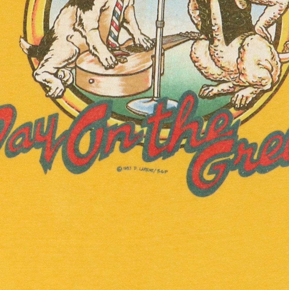 1983 Simon & Garfunkel Day On The Green Concert Staff Shirt