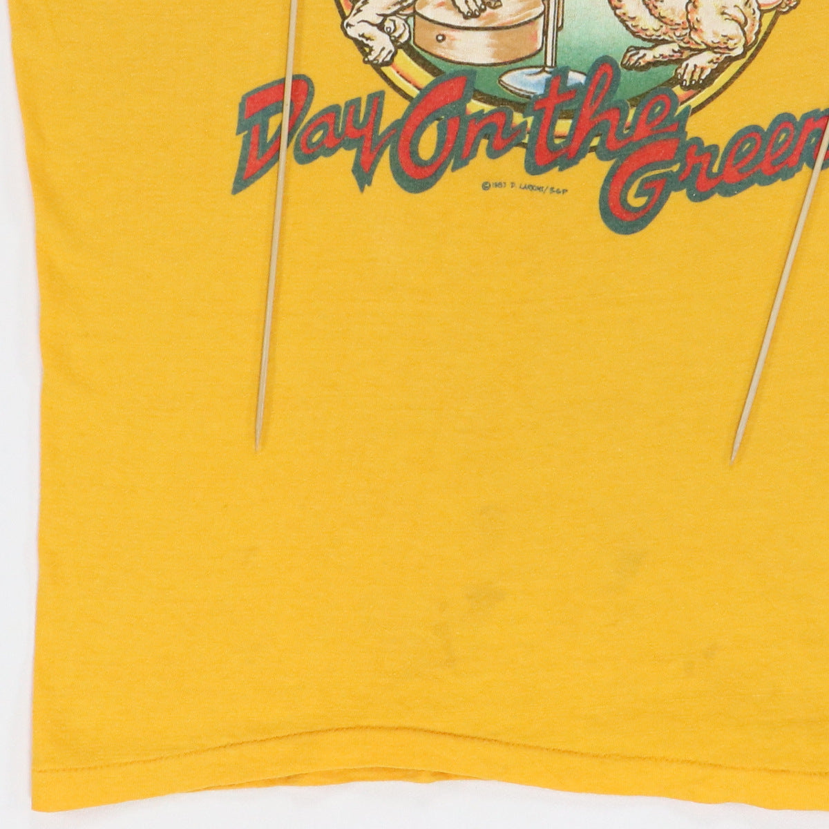 1983 Simon & Garfunkel Day On The Green Concert Staff Shirt