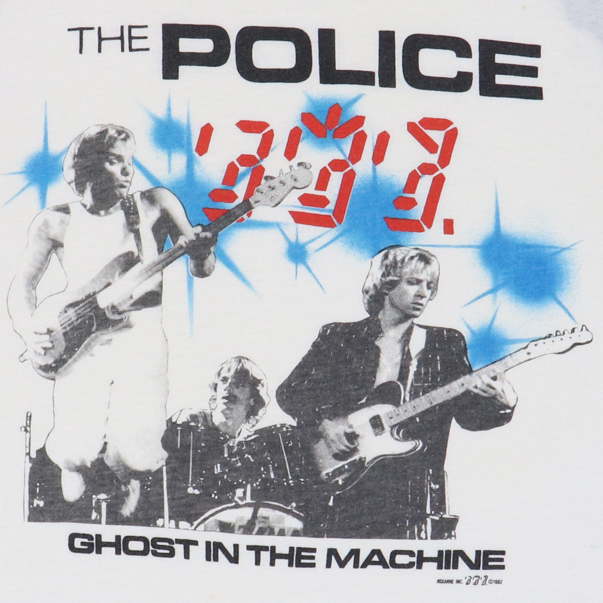 1982 The Police Ghost In The Machine Jersey Shirt