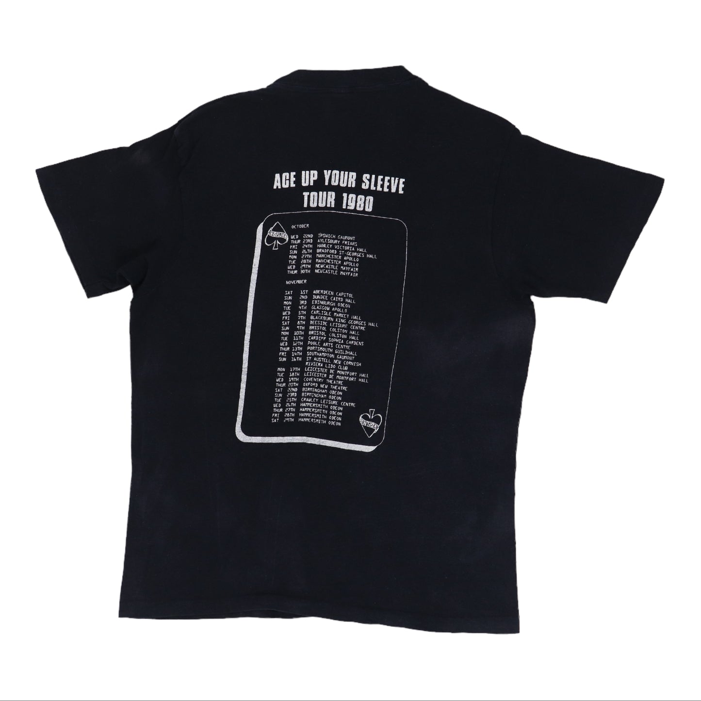 1980 Motorhead Ace Up Your Sleeve Tour Shirt