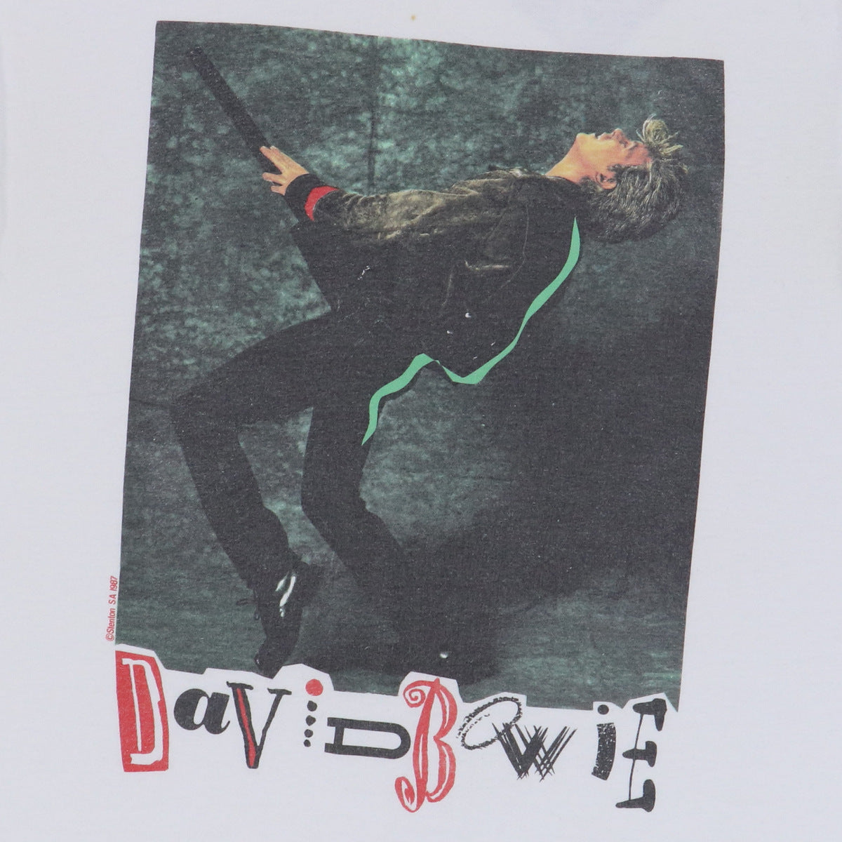1987 David Bowie The Glass Spider Tour Shirt