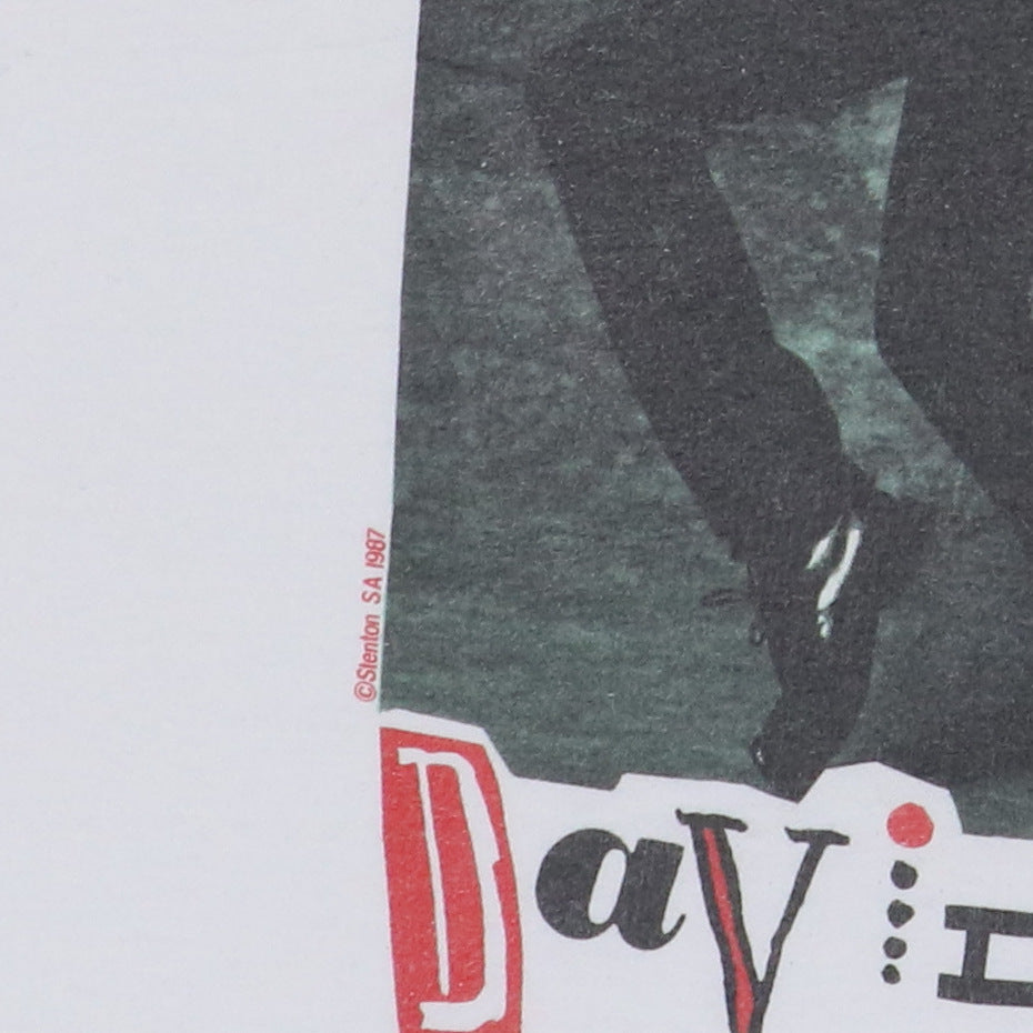 1987 David Bowie The Glass Spider Tour Shirt