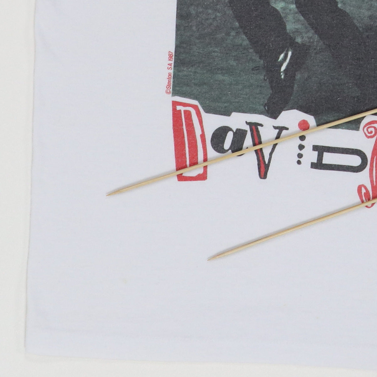 1987 David Bowie The Glass Spider Tour Shirt