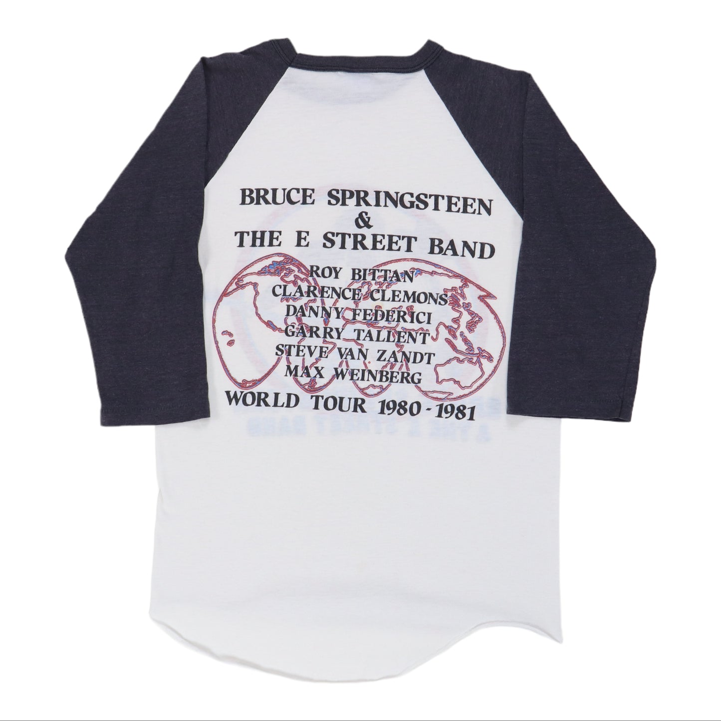 1980 Bruce Springsteen & The E Street Band Tour Jersey Shirt