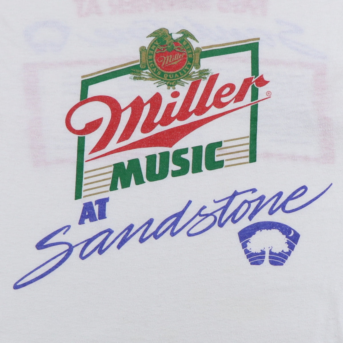 1986 Summer At Sandstone Kansas City Concert Shirt