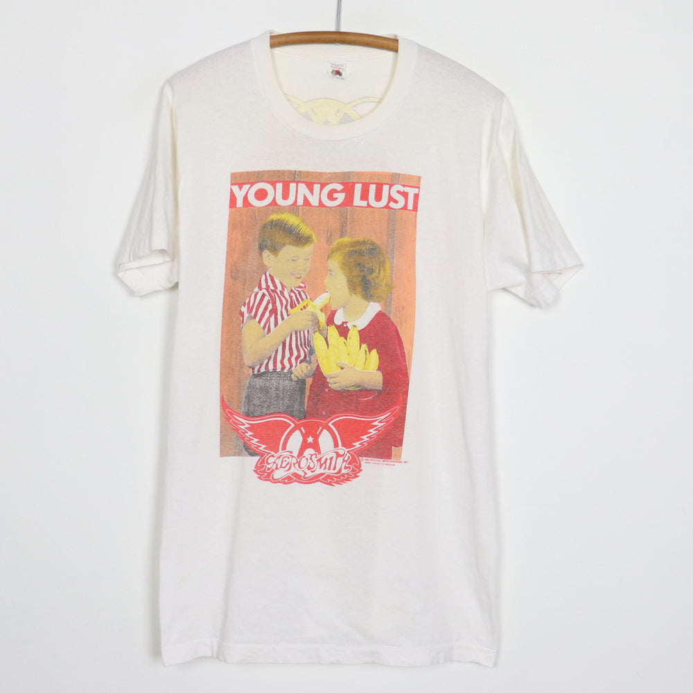 1989 Aerosmith Young Lust Pump Shirt