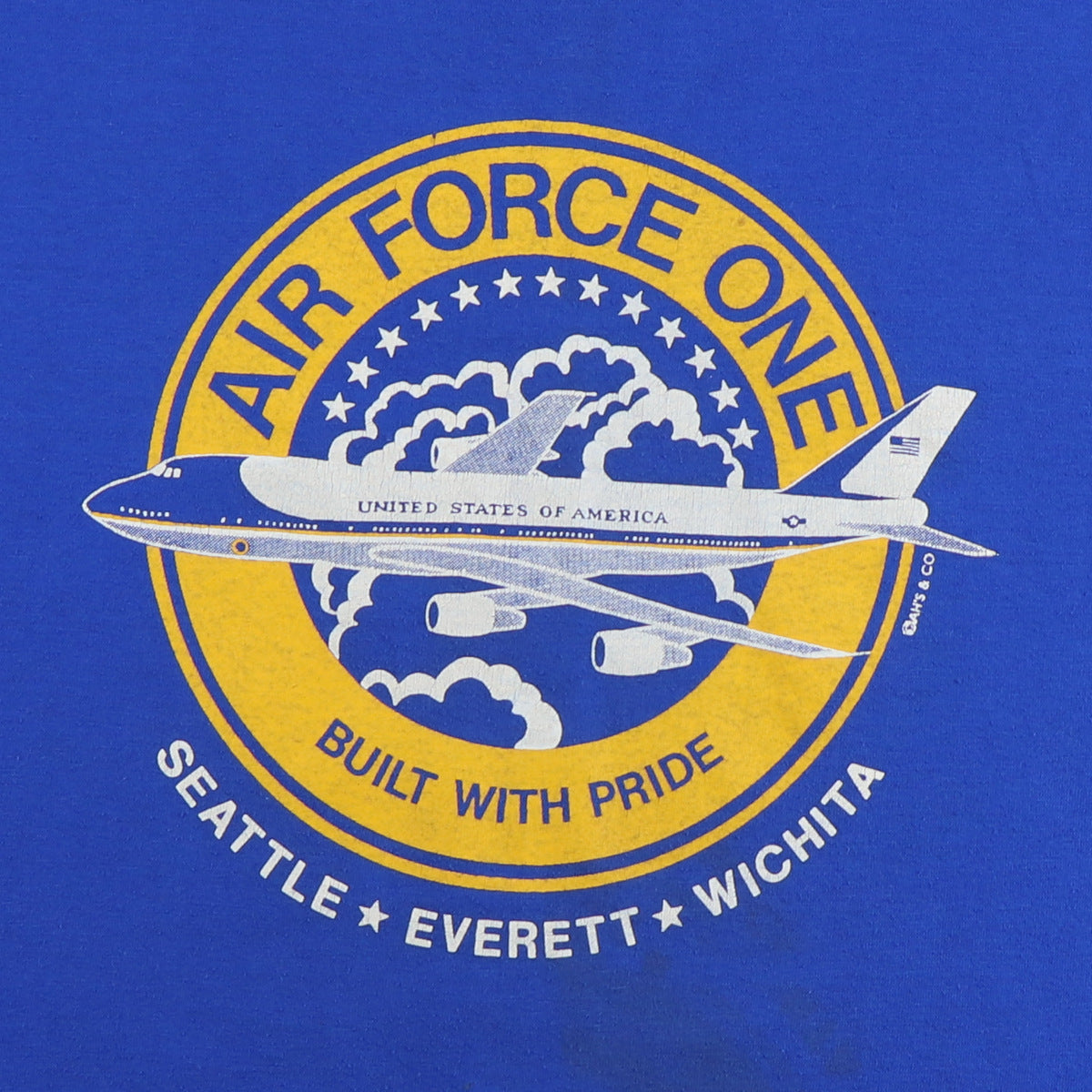 1980s Air Force One Built With Pride Shirt