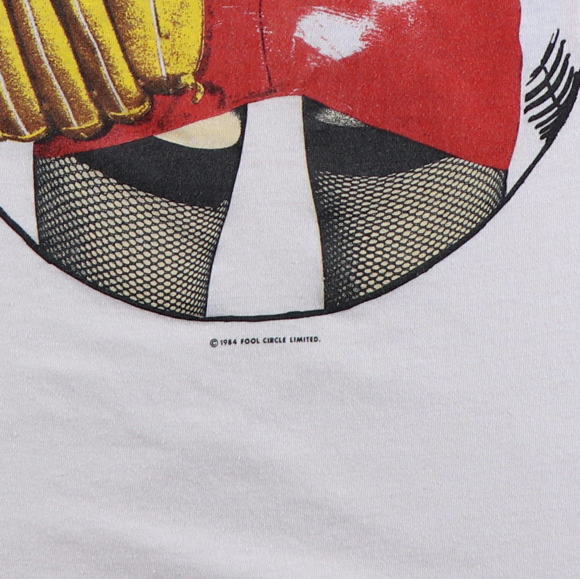 1984 Nazareth The Catch Canadian Tour Jersey Shirt