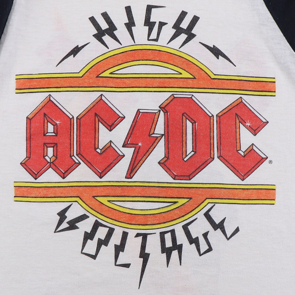1980s ACDC High Voltage Jersey Shirt