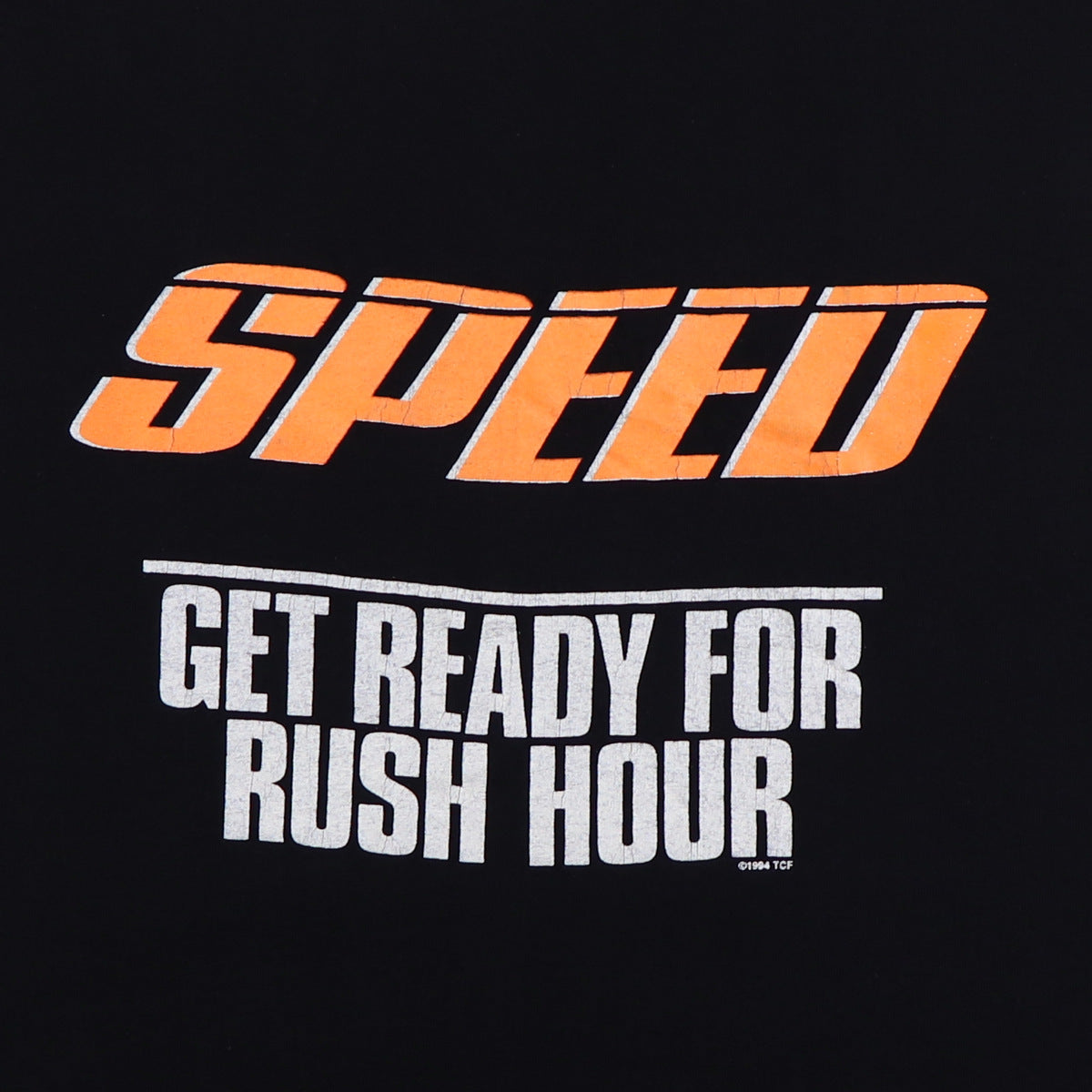 1994 Speed Get Ready For Rush Hour Movie Promo Shirt