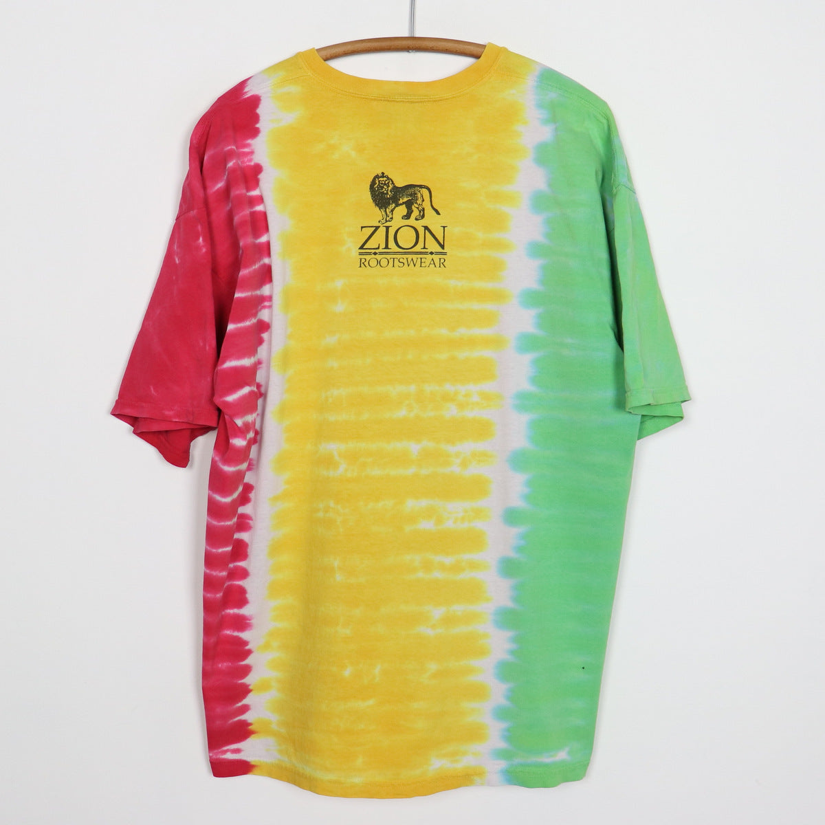 1999 Bob Marley Can't Live That Negative Way Tie Dye Shirt