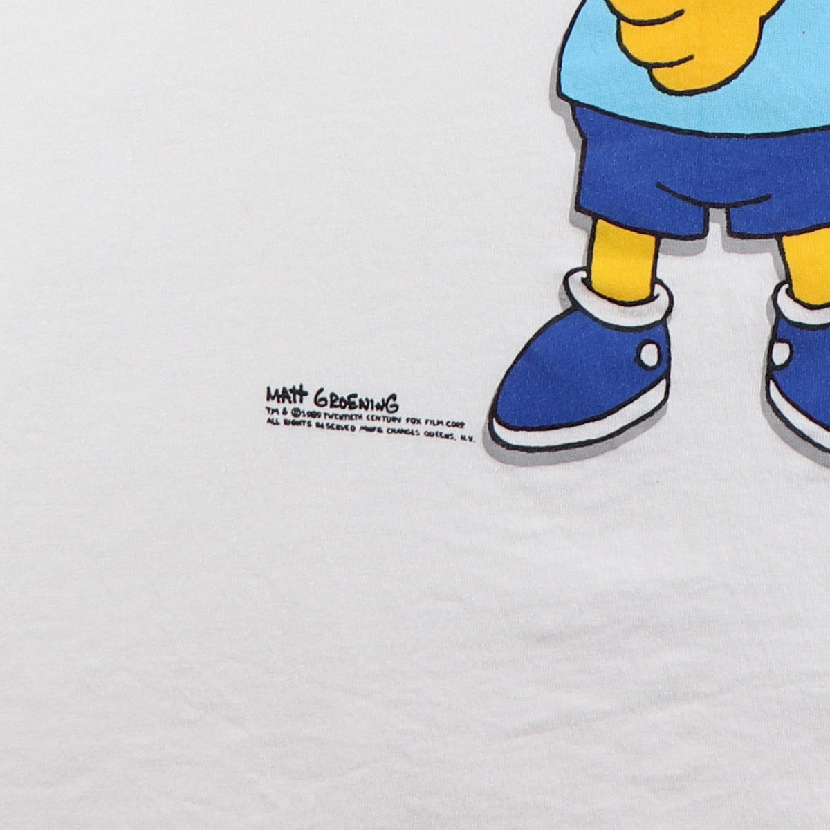 1989 The Simpsons Bart Simpson Underachiever Shirt