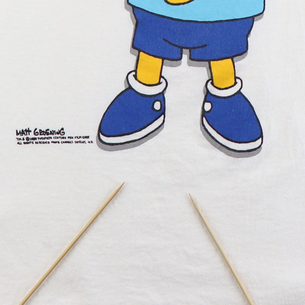 1989 The Simpsons Bart Simpson Underachiever Shirt