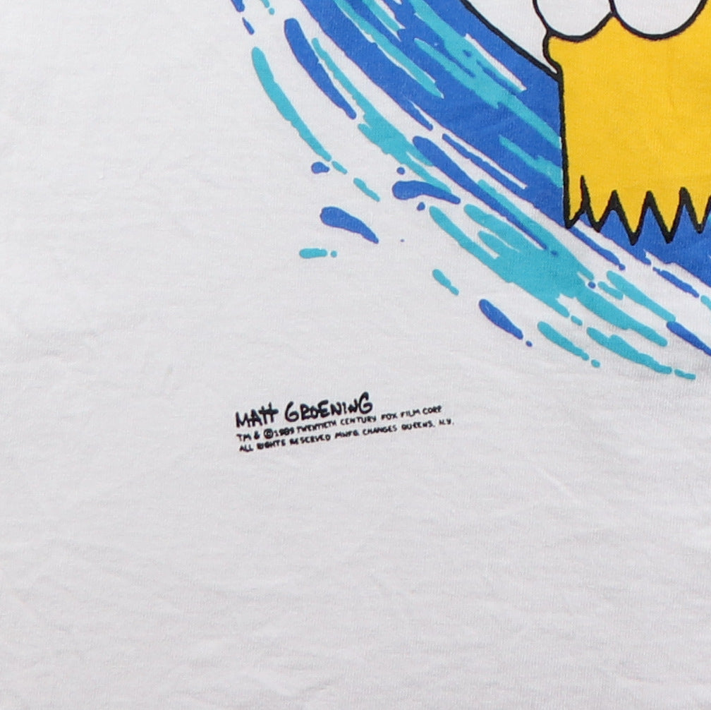 1989 The Simpsons Bart Simpson Aye Carumba Shirt