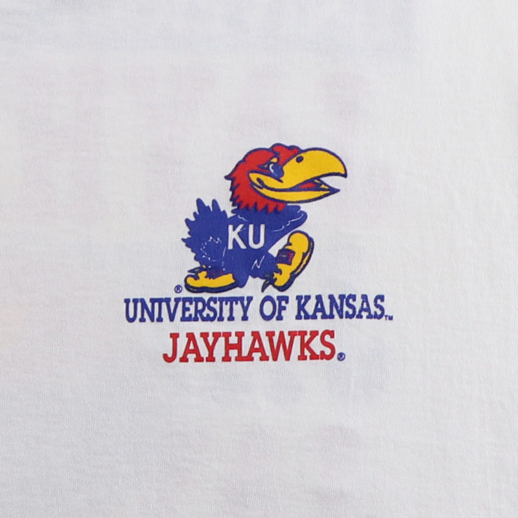 1990s KU University Of Kansas Jayhawks Shirt