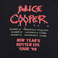 1998 Alice Cooper New Year's Rotten Eve Tour Shirt