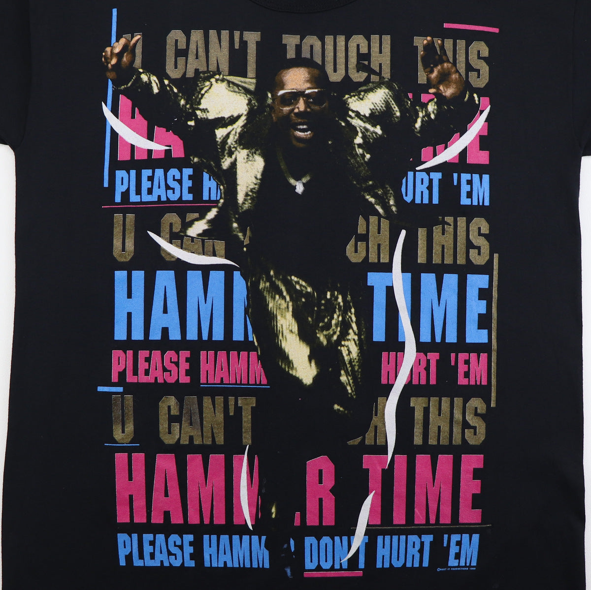 1990 MC Hammer U Can't Touch This Shirt