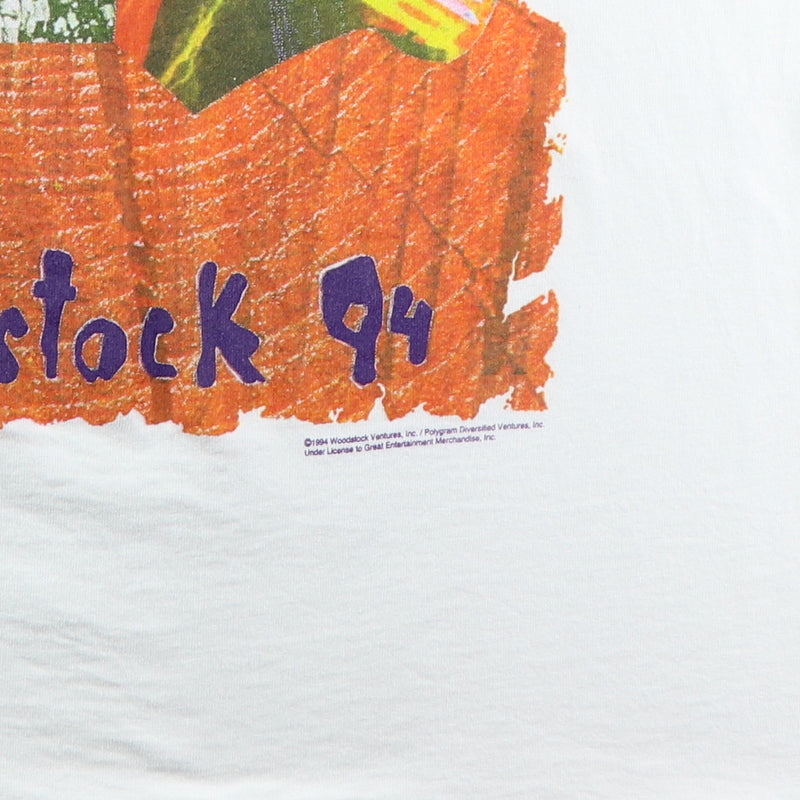 1994 Woodstock Music Festival Concert Shirt