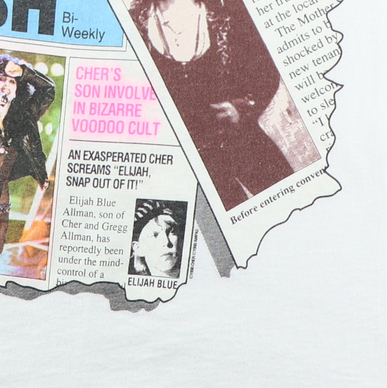 1990 Cher National Enquirer Shirt