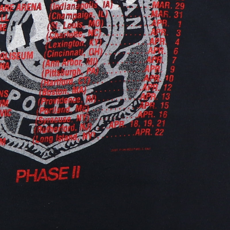 1982 The Police Ghost In The Machine North American Tour Shirt