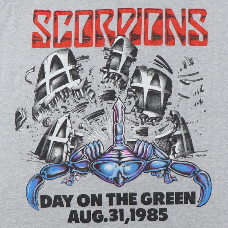 1985 Scorpions Bill Graham Day On The Green Concert Jersey Shirt