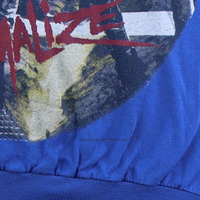 1984 Kiss Animalize Tour Long Sleeve Hooded Shirt