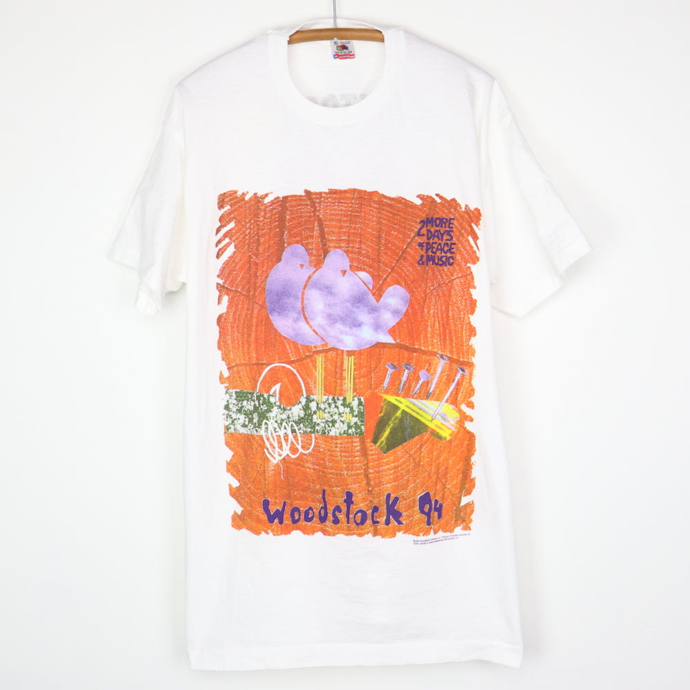 1994 Woodstock Music Festival Concert Shirt