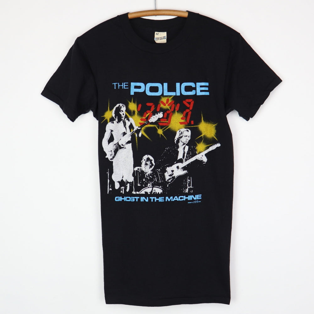 1982 The Police Ghost In The Machine North American Tour Shirt