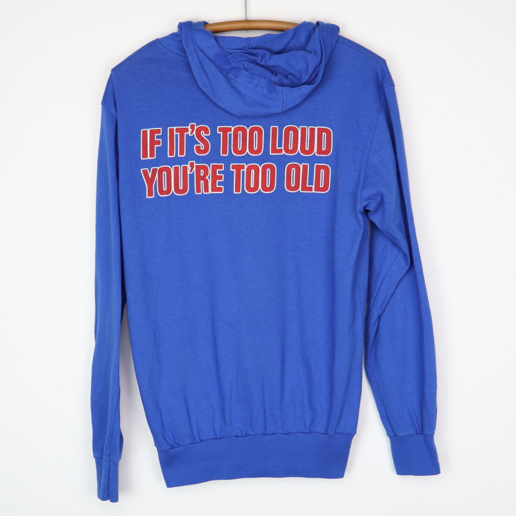 1984 Kiss Animalize Tour Long Sleeve Hooded Shirt