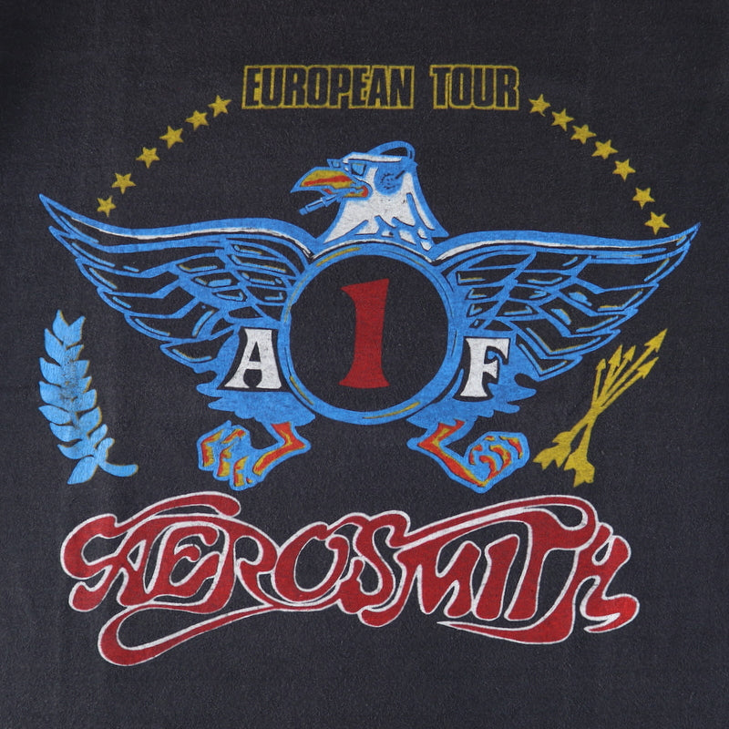 1989 Aerosmith The Cult European Tour Shirt