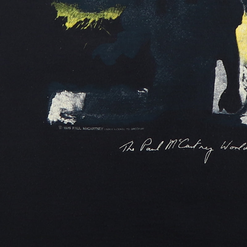 1989 Paul McCartney World Tour Shirt