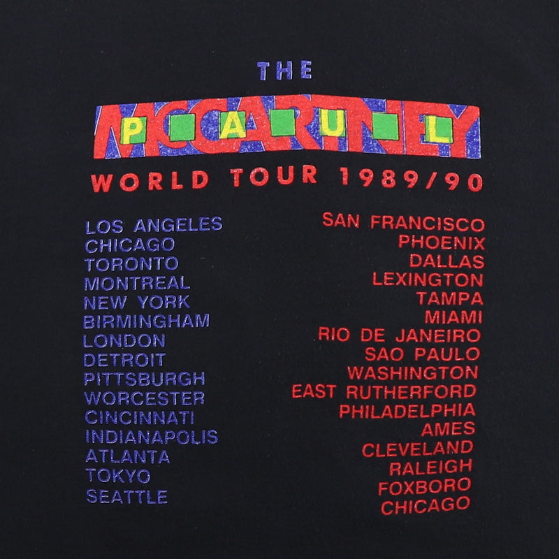 1989 Paul McCartney World Tour Shirt