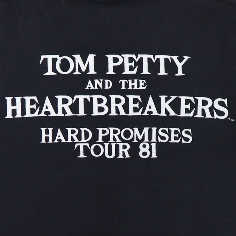 1981 Tom Petty And The Heartbreakers Hard Promises Tour Shirt