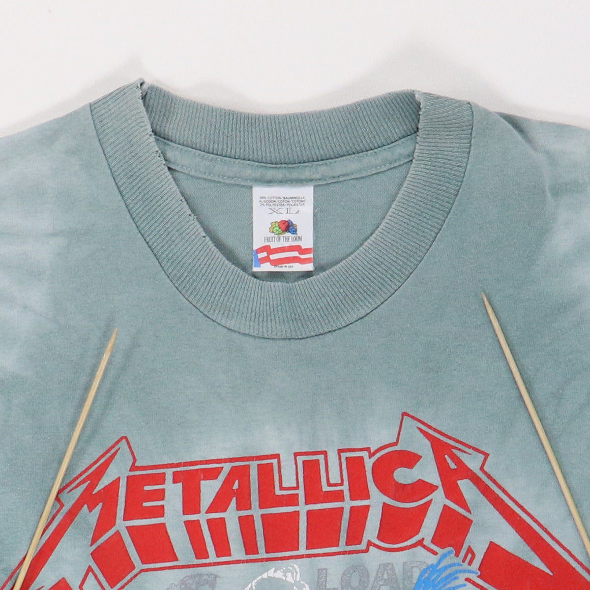 1990s Metallica Language Of The Mad Tie Dye Shirt