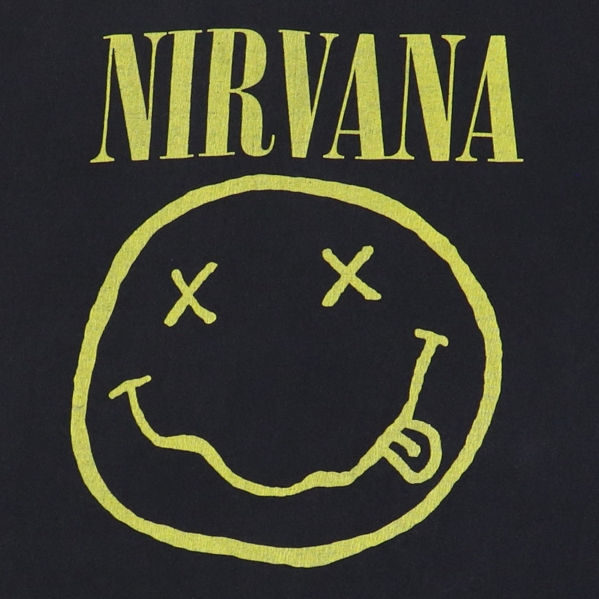 1990s Nirvana Smiley Flower Pettin Shirt