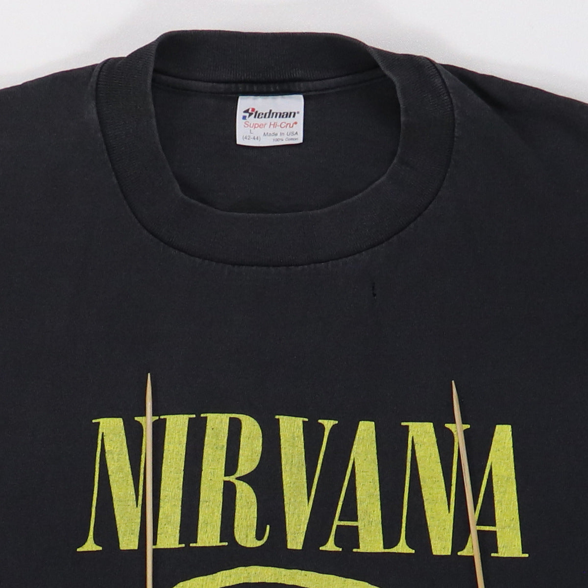 1990s Nirvana Smiley Flower Pettin Shirt