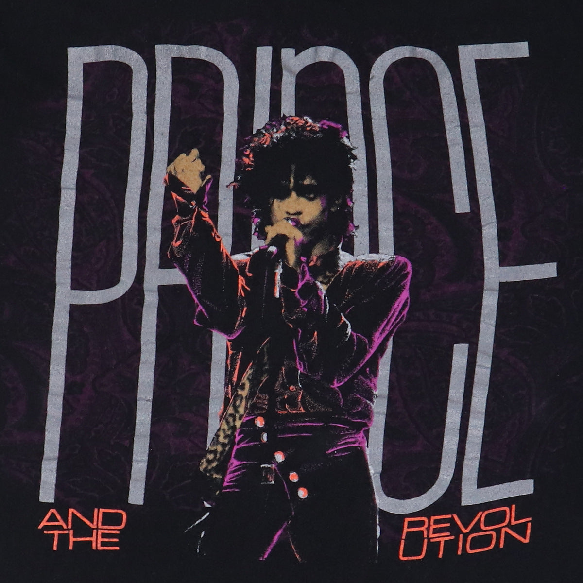 1985 Prince and The Revolution Purple Rain Tour Shirt