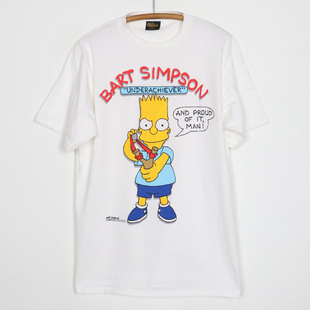 1989 The Simpsons Bart Simpson Underachiever Shirt