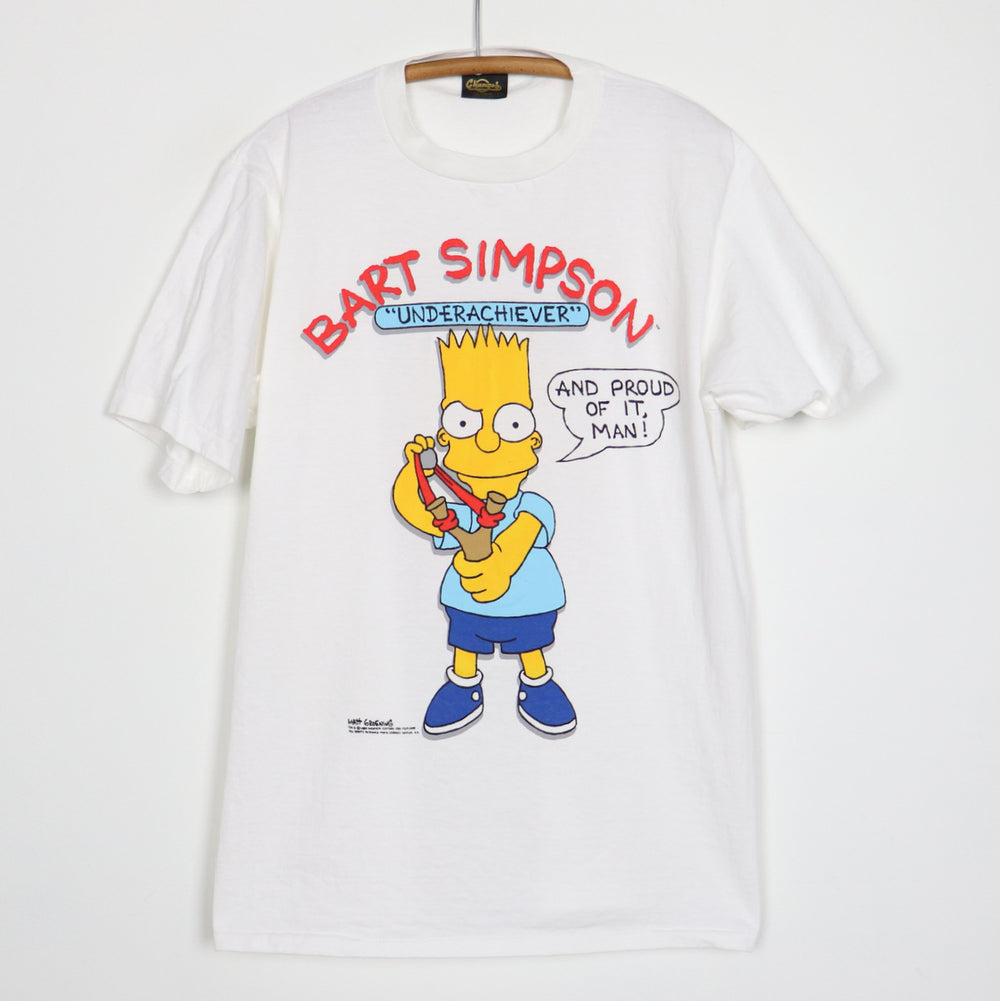 1989 The Simpsons Bart Simpson Underachiever Shirt