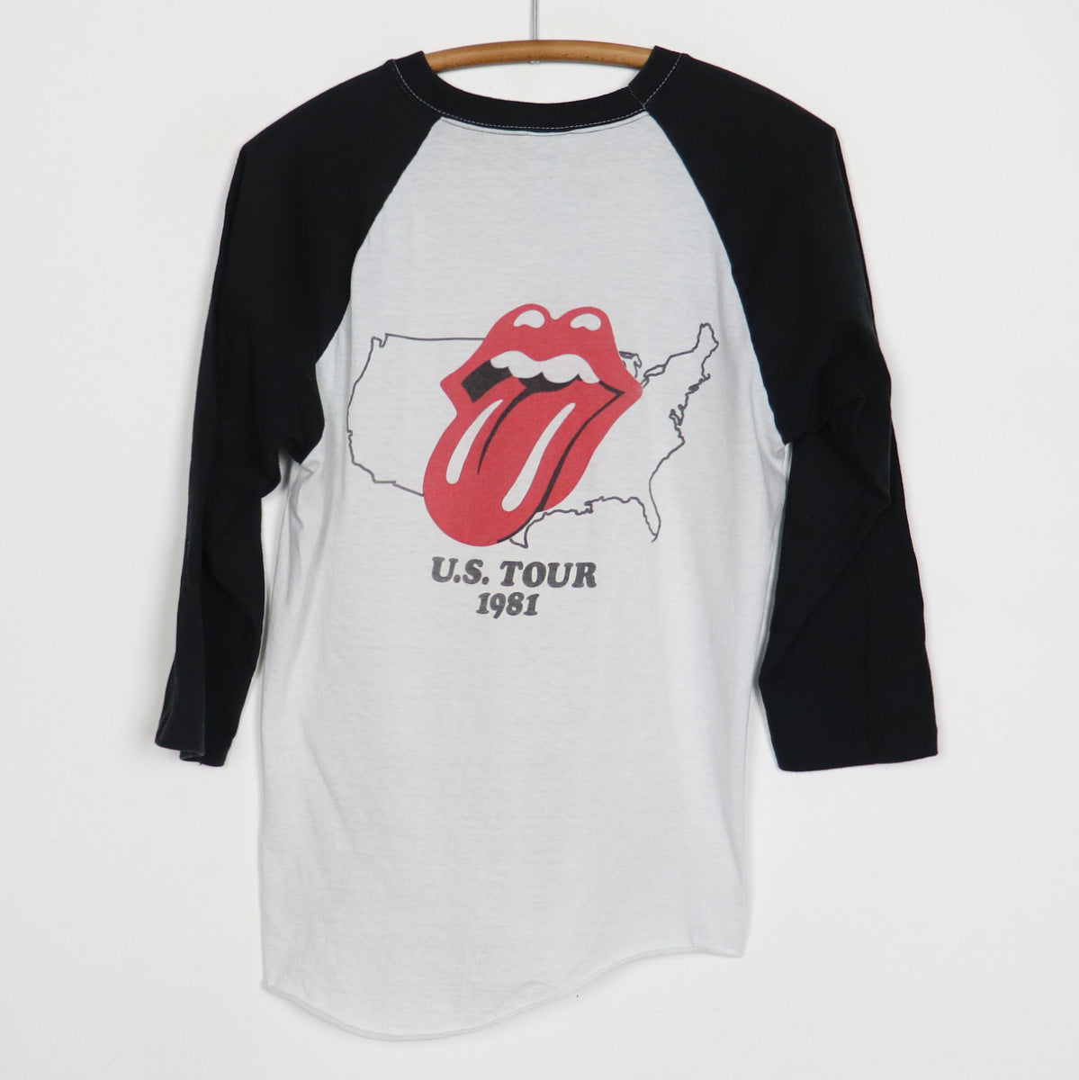 1981 Rolling Stones Louisiana Super Dome Concert Jersey Shirt