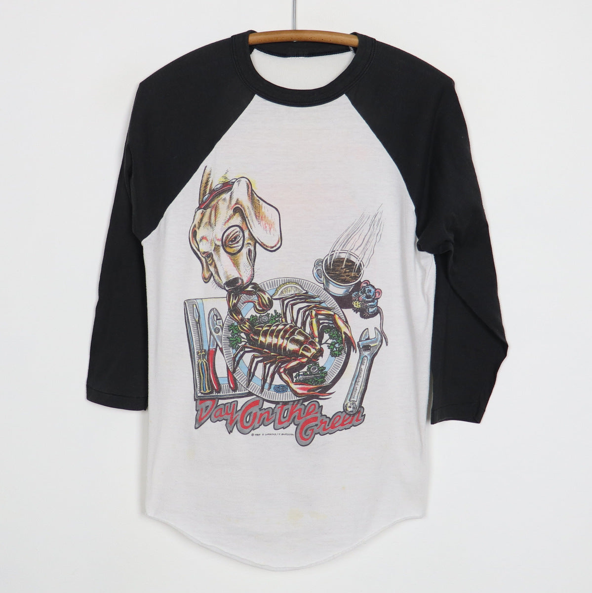 1985 Metallica Bill Graham Day On The Green Concert Jersey Shirt