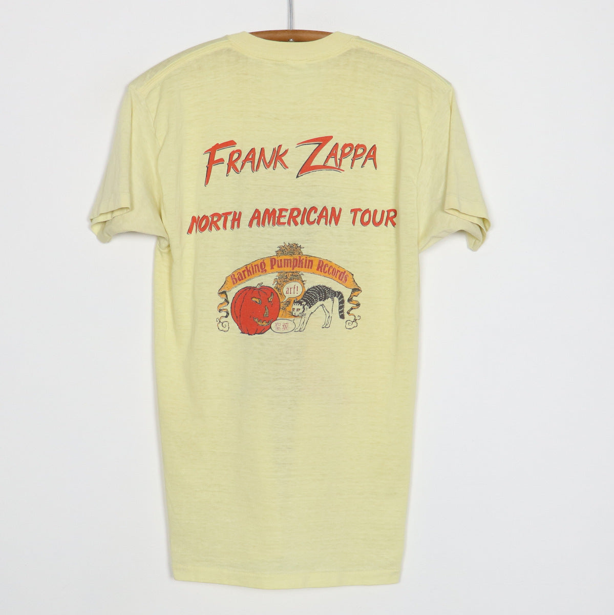 1981 Frank Zappa You Are What You Is Tour Shirt