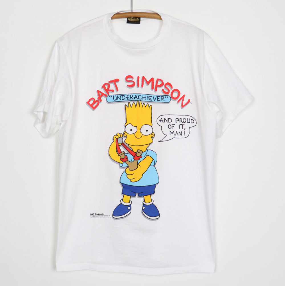 1989 The Simpsons Bart Simpson Underachiever Shirt