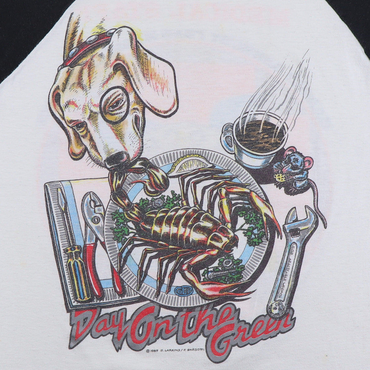 1985 Metallica Bill Graham Day On The Green Concert Jersey Shirt